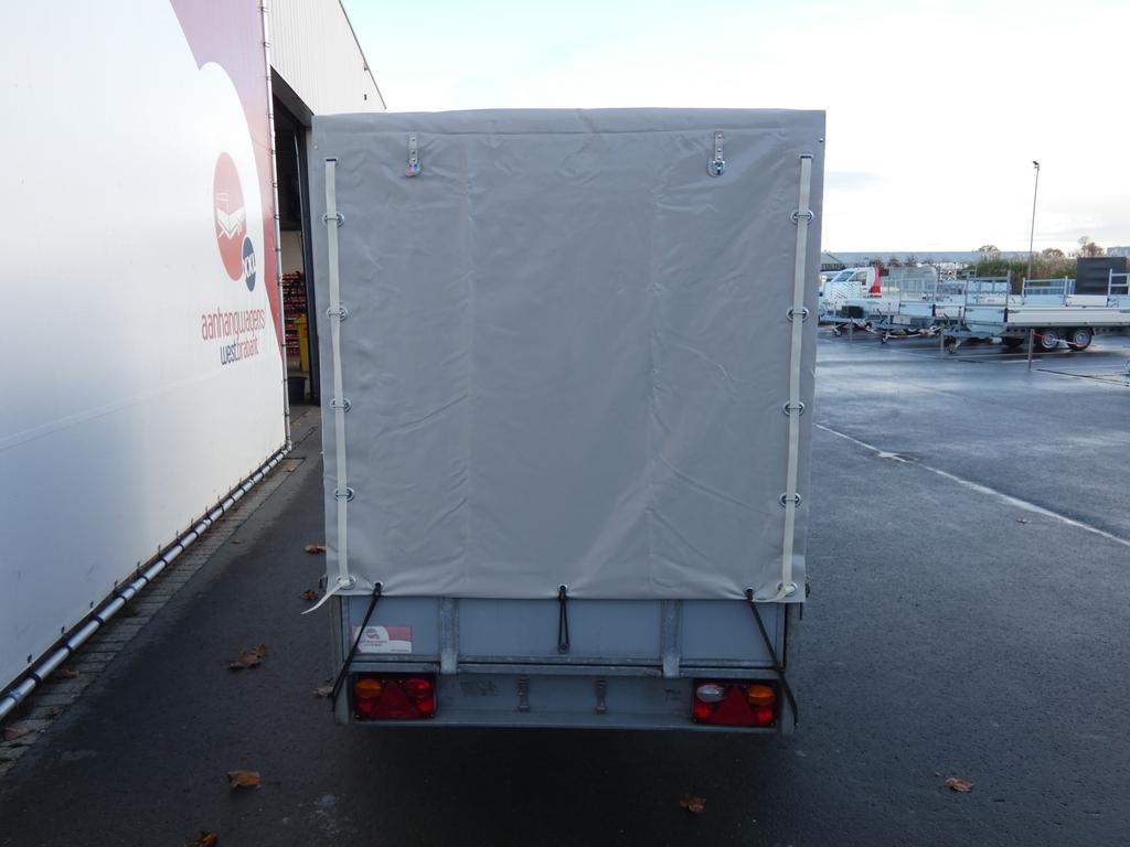 Loady huifaanhangwagen enkelas 250x130x150cm 750kg